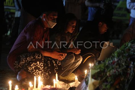 DOA BERSAMA HARI KE 4 PASCA TRAGEDI KANJURUHAN ANTARA Foto