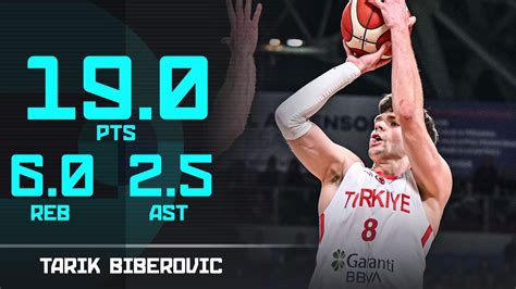 Tarik Biberovic Highlights Fiba Eurobasket Qualifiers Youtube