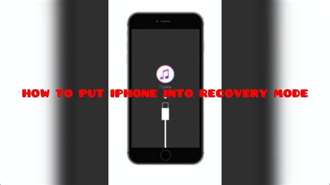 How To Put Your Iphone Into Recovery Mode Uniquegh Twi Youtube