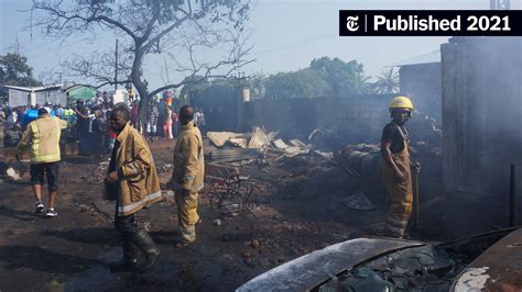 Tanker Truck Explodes In Sierra Leone Killing At Least 98 The New York Times