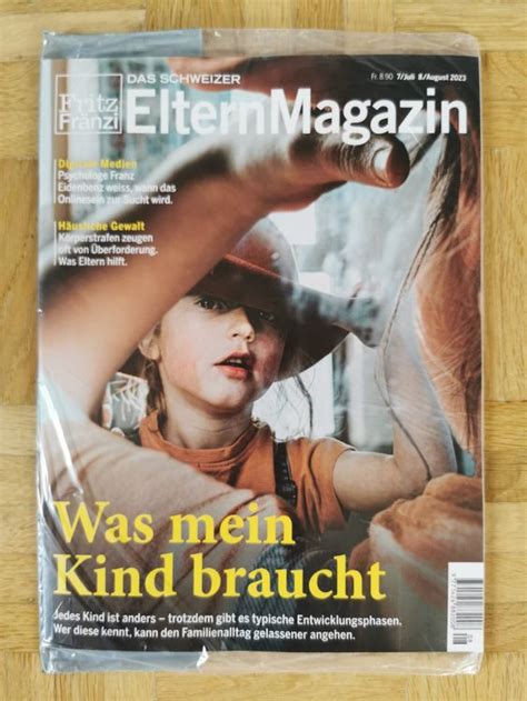 Eltern Magazin Juli August 2023 OVP Kaufen Auf Ricardo