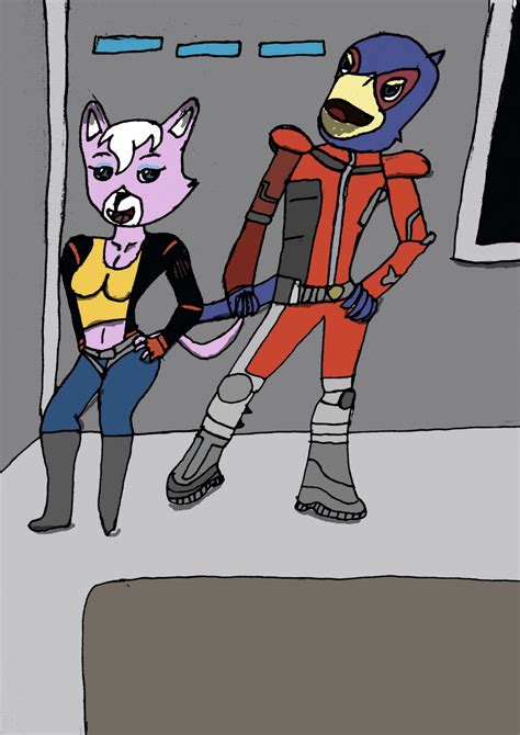 Star Fox Falco And Katt