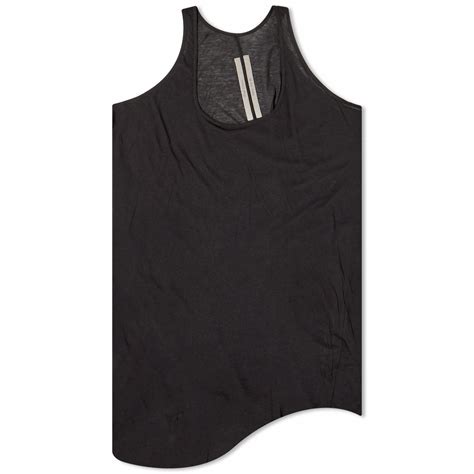 Rick Owens Womens Loose Tank Top In Black Rick Owens