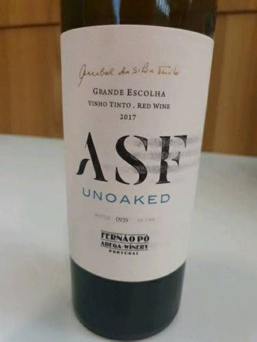 Fernão Pó ASF Oaked Grande Escolha Tinto Vivino US