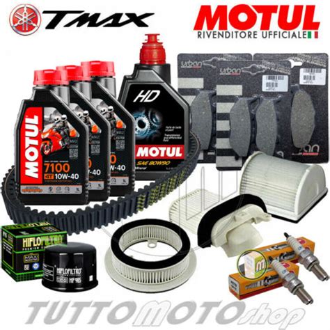 Tagliando YAMAHA TMAX 500 2004 2005 2006 2007 Kit Olio Motul 7100