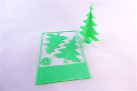 3d Printed Christmas Card Ornaments Christmas Tree