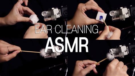 Ear Cleaning Asmr L 여러가지 거친 귀청소 테스트 면봉 솜털 L No Talking Youtube