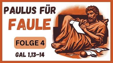 Galater 1 13 14 ALTGRIECHISCH Einfach Verstehen Brief Des PAULUS