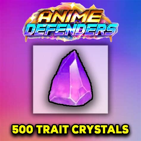 Anime Defenders ROBLOX Trait Crystal Rerolls 250x 20000x