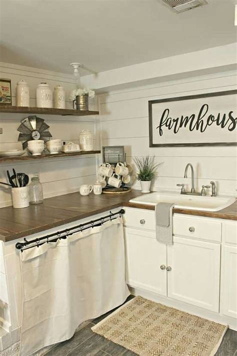 Stunning Small Farmhouse Kitchen Decor Ideas Best For Your Farmhouse