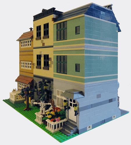 Townhouse Trio Townhouse Lego Modular House Styles