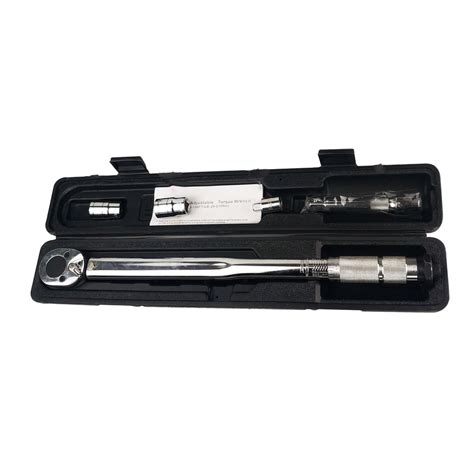 5 in 1 1/2 Inch Drive Adjustable Torque Wrench Kit Preset Torque Wrench ...