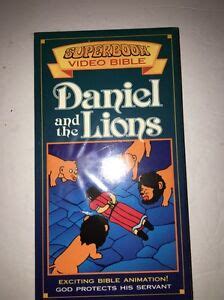 Superbook Video Bible Daniel & The Lions VHS RARE COLLECTIBLE VINTAGE ...