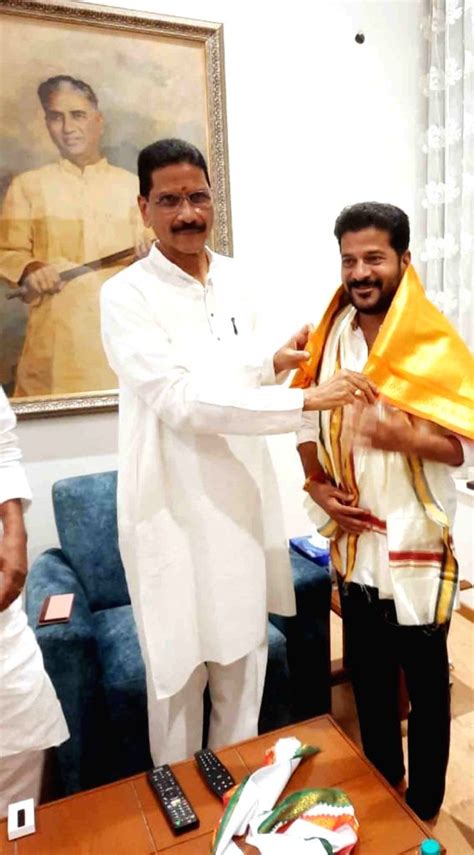 A Revanth Reddy Newly Appointed Tpcc President Swearing In Ceremony