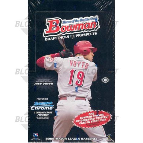 Bowman Draft Picks Prospects Baseball Hobby Box