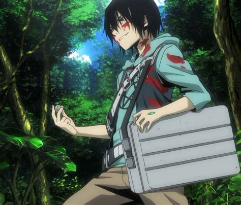 Kousuke Kira From Btooom Angel Kids Youre Pretty Gas Mask Kokoro