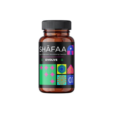 Buy Shafaa Evolve Magic Mushroom Microdosing Prime Capsules Online