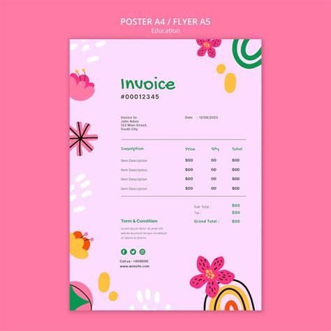 Premium Psd Education Concept Poster Template