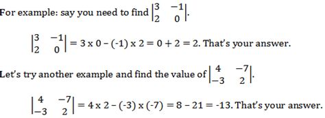 Determinants