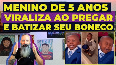 Menino De Anos Viraliza Ao Pregar Para Milh Es De Pessoas E Batizar