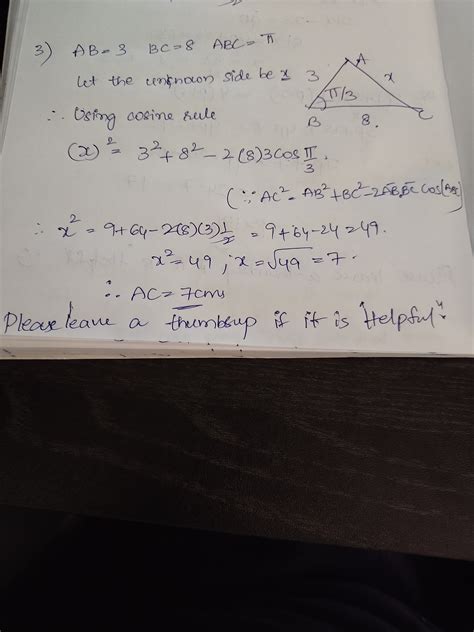 [solved] 3a [4 Marks] The Following Diagram Shows Triangle Abc With