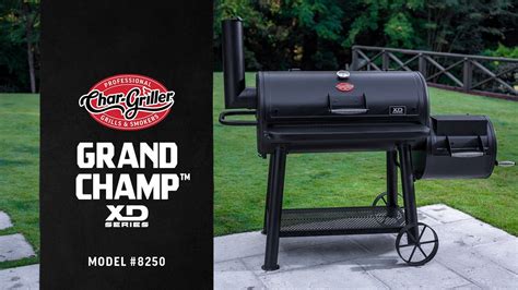 Char Griller® Grand Champ Offset Smoker Char Griller Youtube