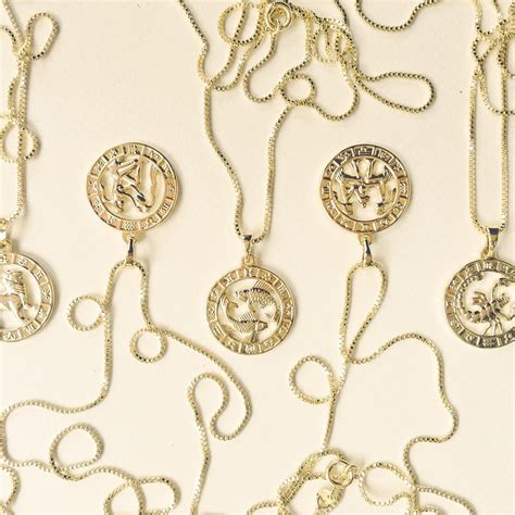 Gemini ZODIAC Pendant Necklace Zodiac Necklace Horoscope - Etsy