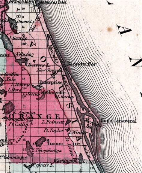 Map Of Volusia County Florida