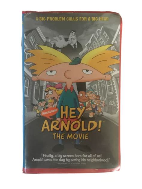 HEY ARNOLD The Movie 2002 Clamshell VHS 339653 Nickelodeon