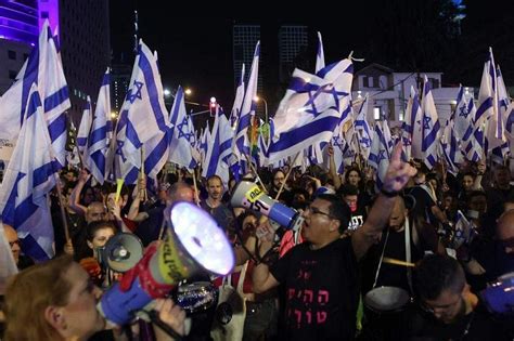 Tens Of Thousands Join Israeli Protests Over Judicial Plans Despite