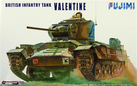 British Infantry Tank Valentine 176 Fujimi Kits