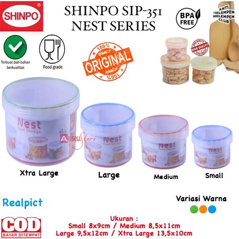 Jual Bisa Cod Promo Shinpo Sip Nest Series Toples Plastik Polos