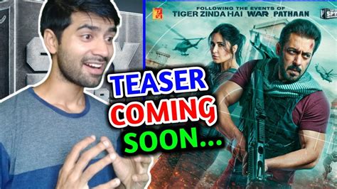 Tiger Teaser Release Date Salman Khan Shahrukh Khan Spy