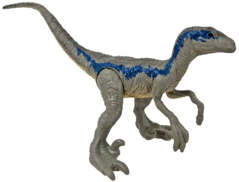 Jurassic World Fallen Kingdom Attack Pack Velociraptor Blue Action Figure Mattel Toywiz