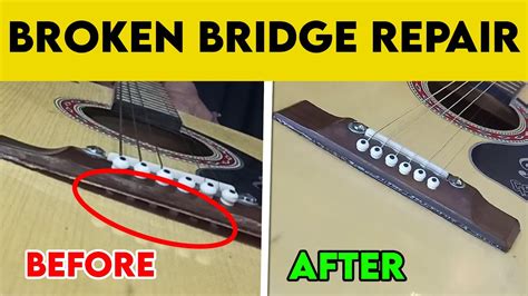 Broken Bridge Repair Repair Broken Guitar Bridge Customer Reaction