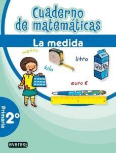 Cuaderno De Matematicas Primaria La Medida Con Isbn