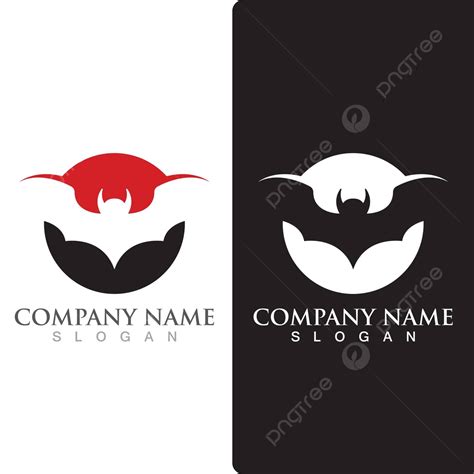 Bat Vector Icon Logo Template Design Spooky Scary Vector Design