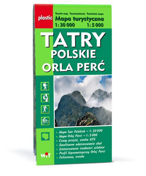 Tatry Polskie Orla Per Mapa Turystyczna