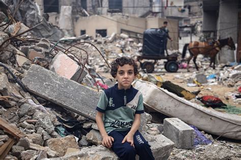 Gaza La Vie Dun Million Denfants Ne Tient Quà Un Fil Unicef