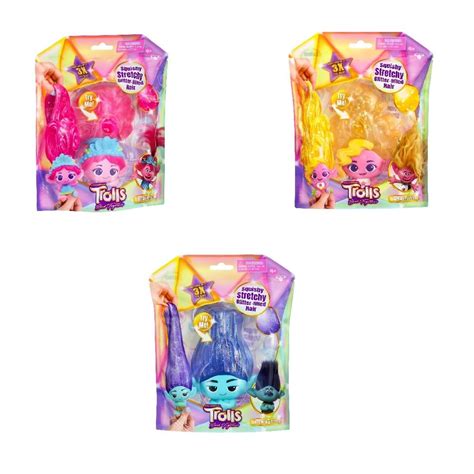 DreamWorks Trolls Band Together Super Squishy Pack Assorted