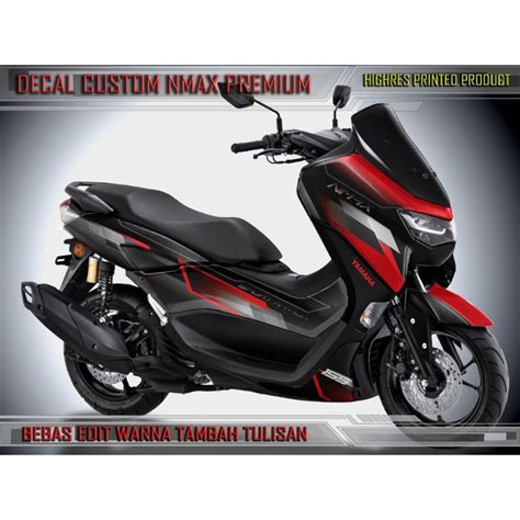 Jual Stiker Decal Motor Nmax Oldnew Sticker Variasi Grafis Full Body