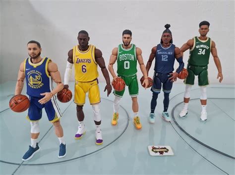 Hasbro NBA Starting Line Up Lebron Curry Tatum Ja Morant Trae