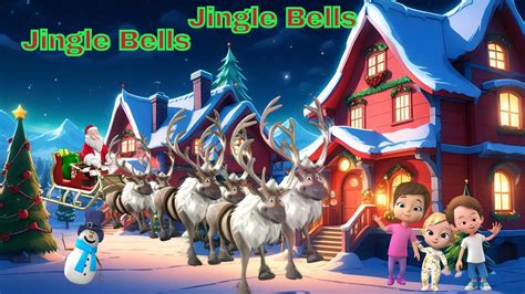 Jingle Bells Lyrics Kids Christmas Songs 🔔 Jingle Bells Original