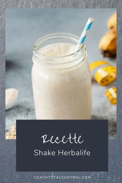 Recette de shake Herbalife recette shake protéine recette shake