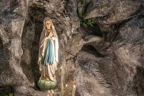 Visita De La Imagen Peregrina De La Virgen De Lourdes Al Santuario De