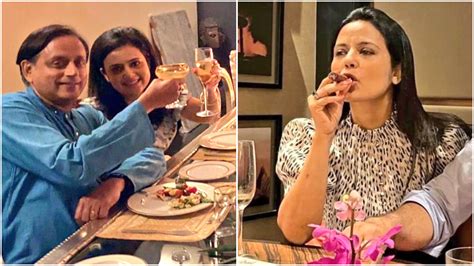 Mahua Moitra Reacts To Viral Pics Of Raising A Toast With Shashi Tharoor And Smoking A Cigar