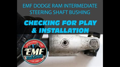 Emf 2004 2022 Dodge Ram Intermediate Steering Shaft Bushing