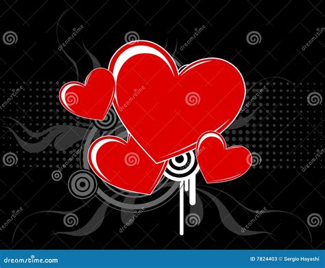 Abstract Valentine Background Stock Vector Illustration Of Graphical