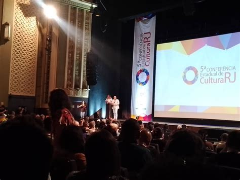 Confer Ncia Estadual De Cultura Realizada No Rio De Janeiro Anf