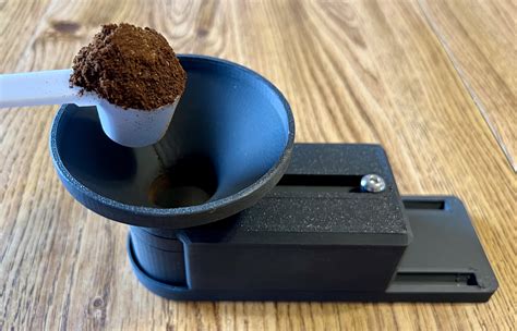 STL file Mess-Free Nespresso Pod Loader for Stainless Refills (Original Line) ☕ ・3D printable ...